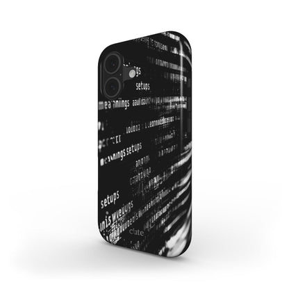 Data Stream phone case