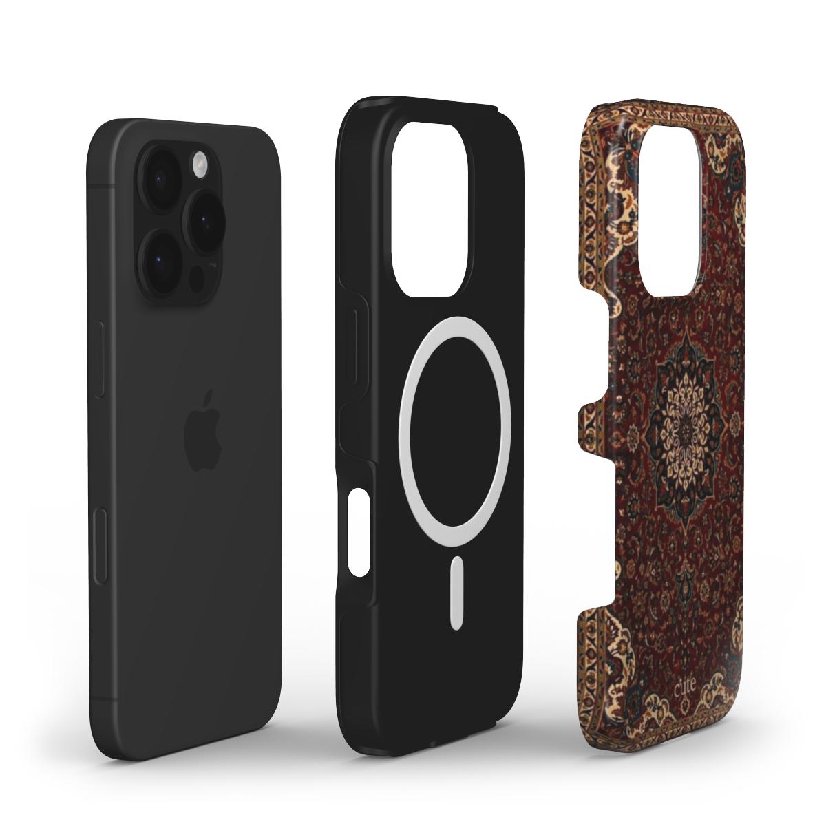 Retro Carpet magsafe phone case