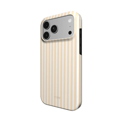 Yellow Stripes magsafe phone case