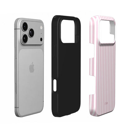 Light Pink Stripes phone case