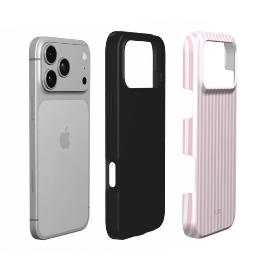 Light Pink Stripes phone case