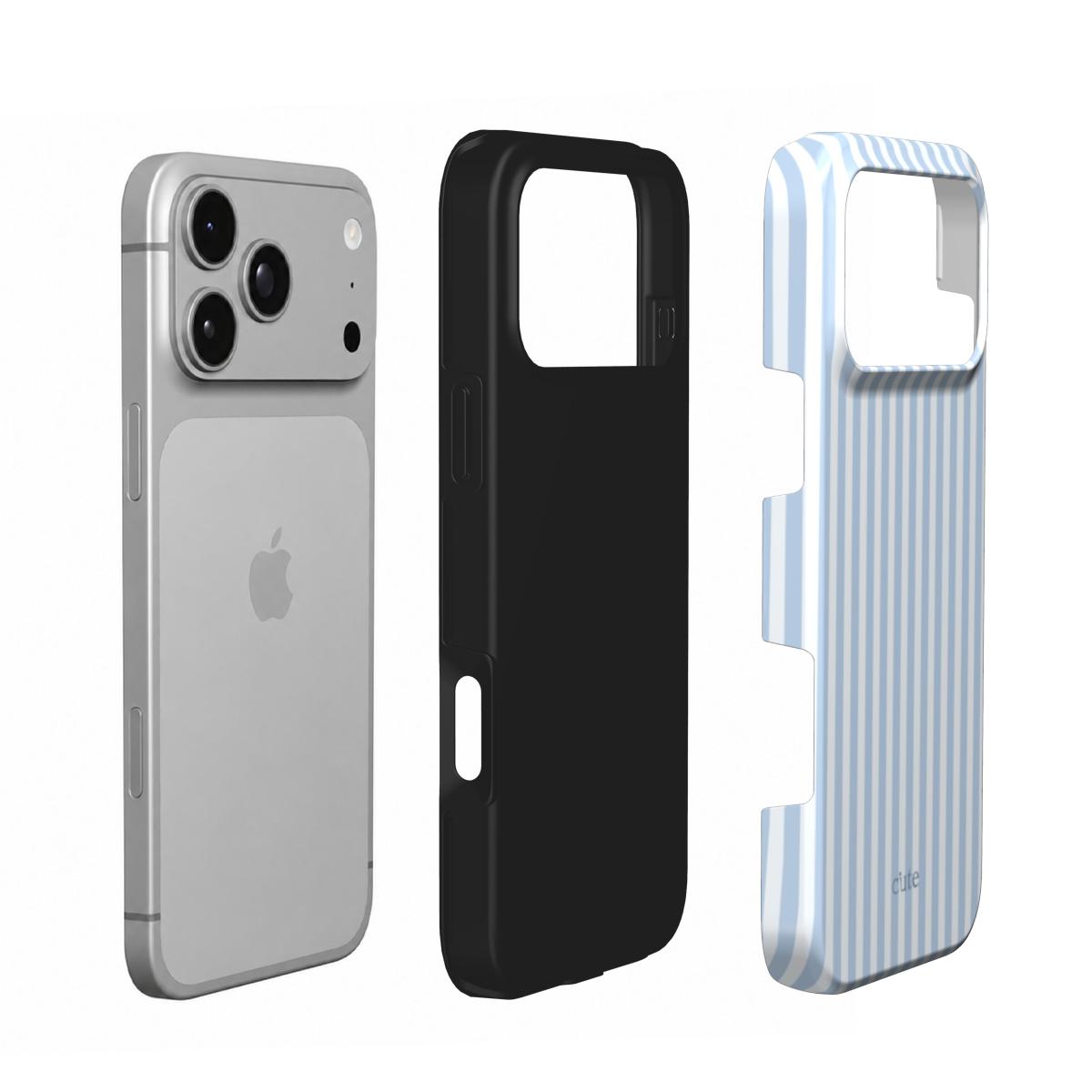 Blue Stripes phone case