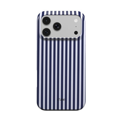 Navy Pinstripe phone case