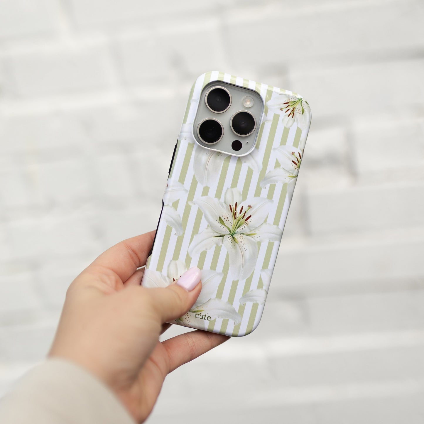 Lily Whisper phone case
