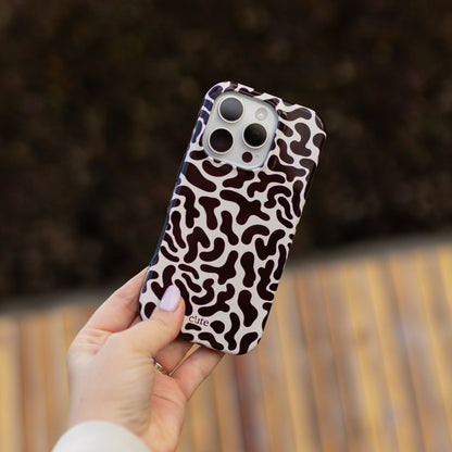 Burgundy Elegance phone case