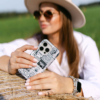 Vintage Press phone case