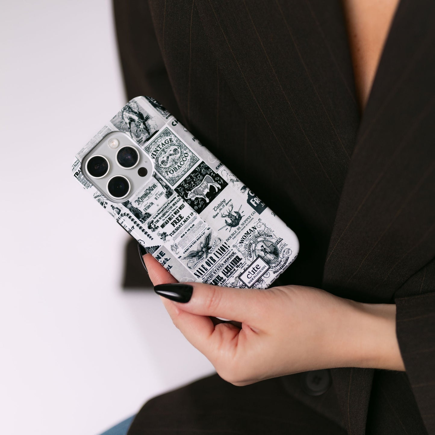 Vintage Press phone case