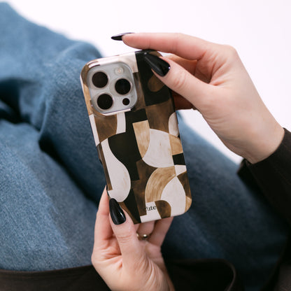 Brown Symphony phone case