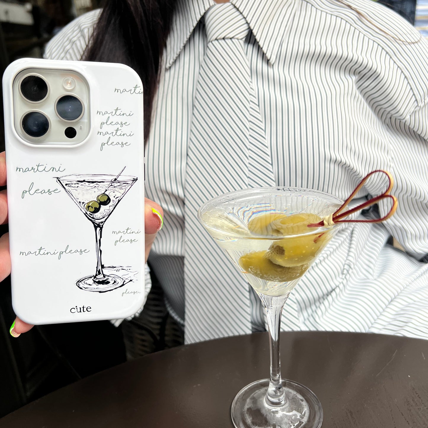 Martini Please phone case