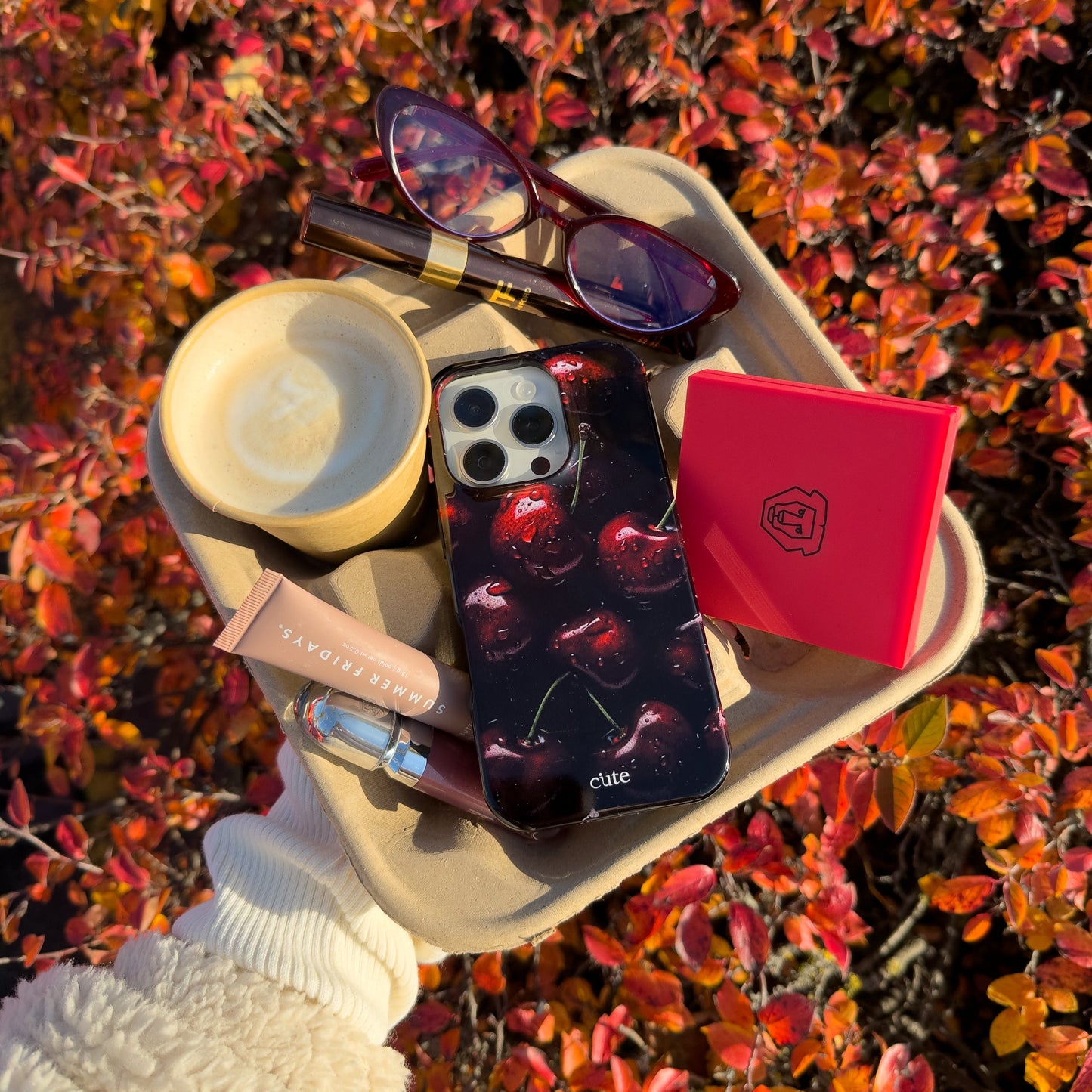 Cherry Drops Magsafe phone case